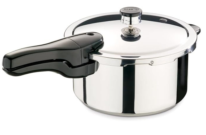 4 Qt Stainless Pressure Cooker
