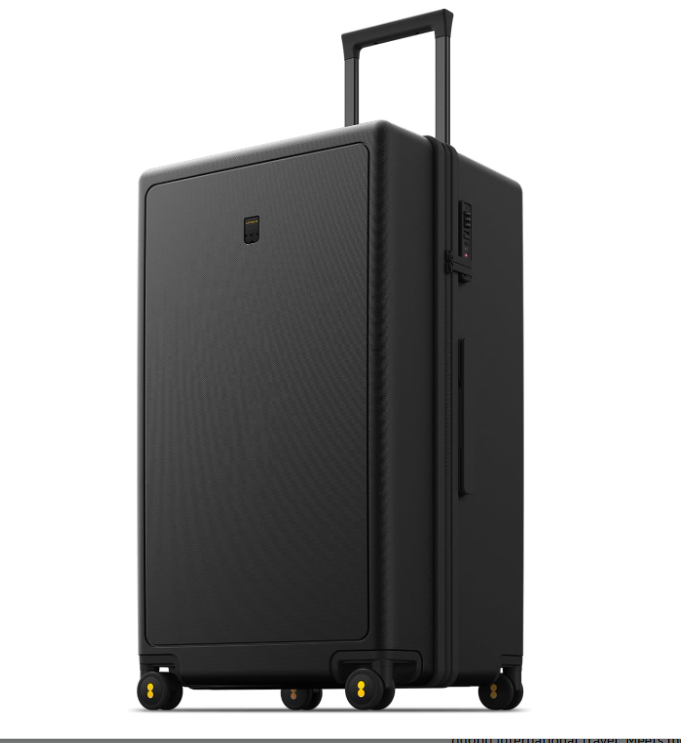  Level 8 luggage hardside lightweight carry-on suitcase in gray on white background