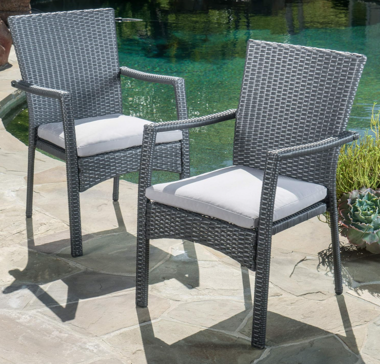  dining chair with removable cushion and ergonomic backrest